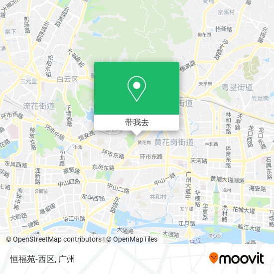 恒福苑-西区地图