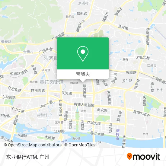 东亚银行ATM地图