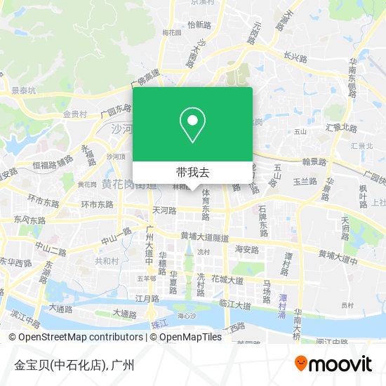 金宝贝(中石化店)地图