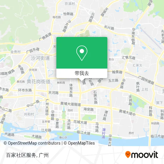 百家社区服务地图