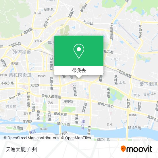 天逸大厦地图