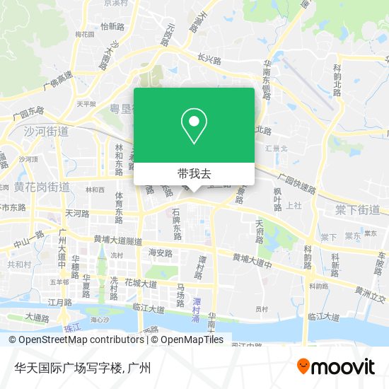 华天国际广场写字楼地图