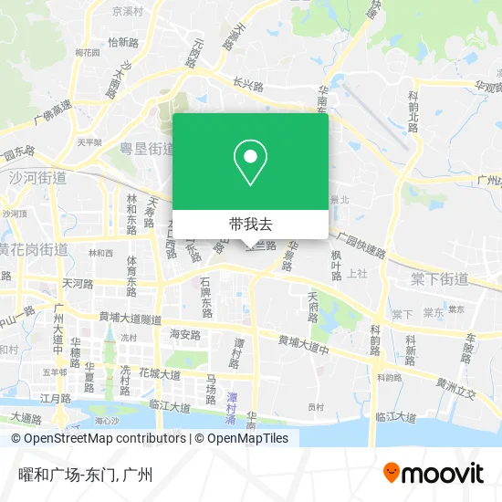曜和广场-东门地图