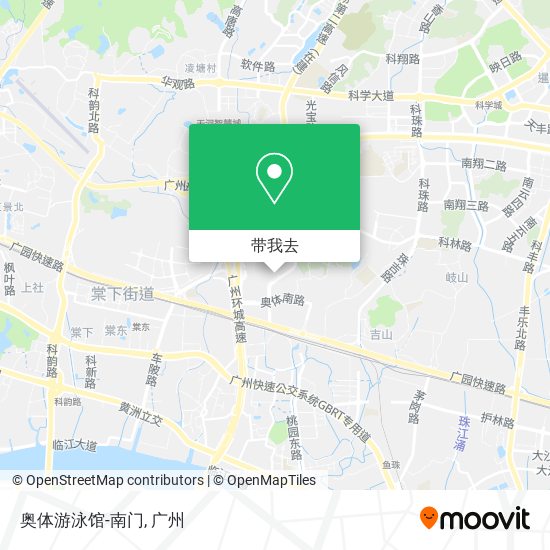 奥体游泳馆-南门地图