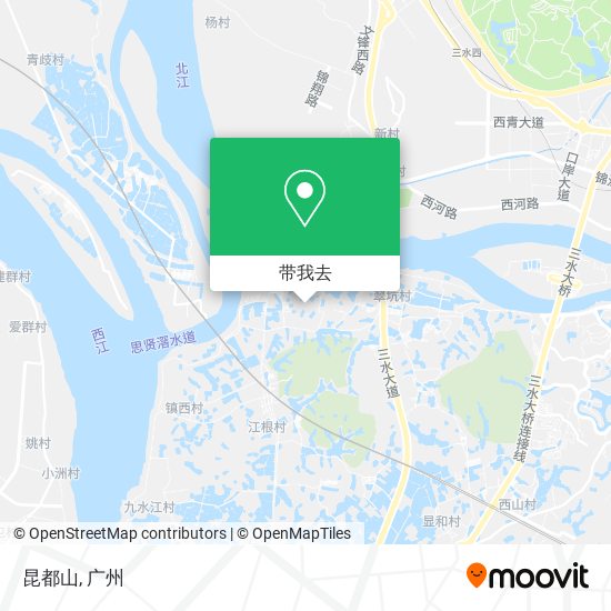 昆都山地图