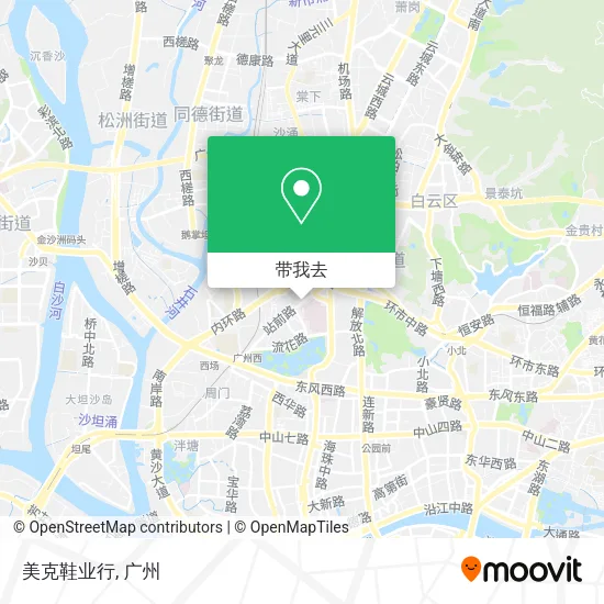 美克鞋业行地图