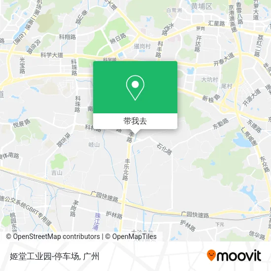 姬堂工业园-停车场地图