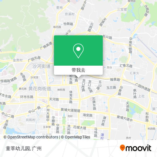 童莘幼儿园地图