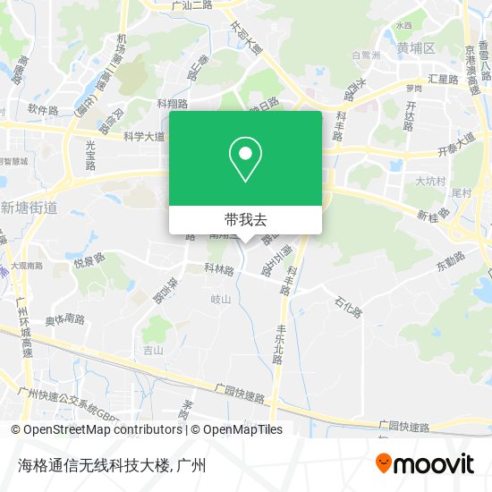 海格通信无线科技大楼地图