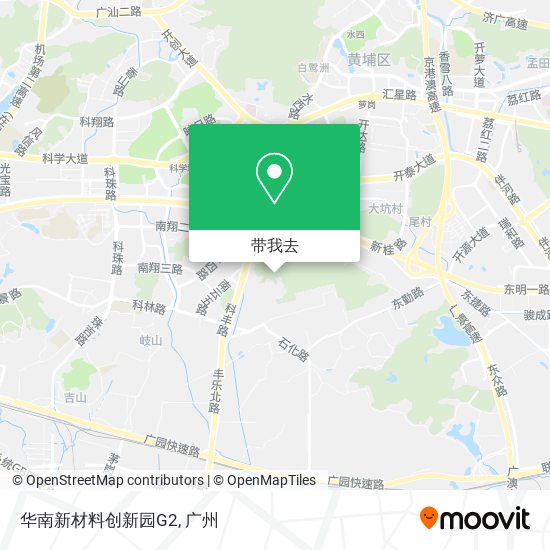 华南新材料创新园G2地图