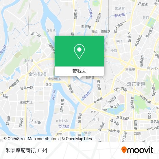 和泰摩配商行地图