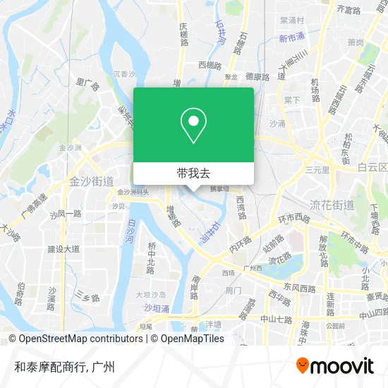 和泰摩配商行地图