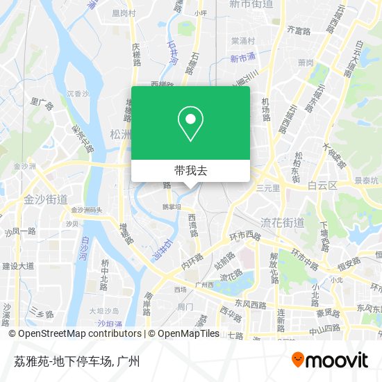 荔雅苑-地下停车场地图