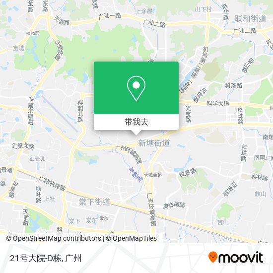 21号大院-D栋地图
