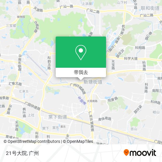 21号大院地图