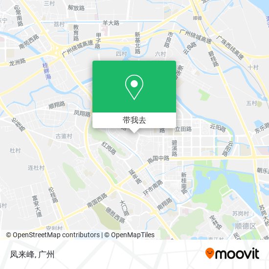 凤来峰地图