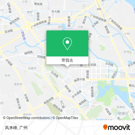凤来峰地图