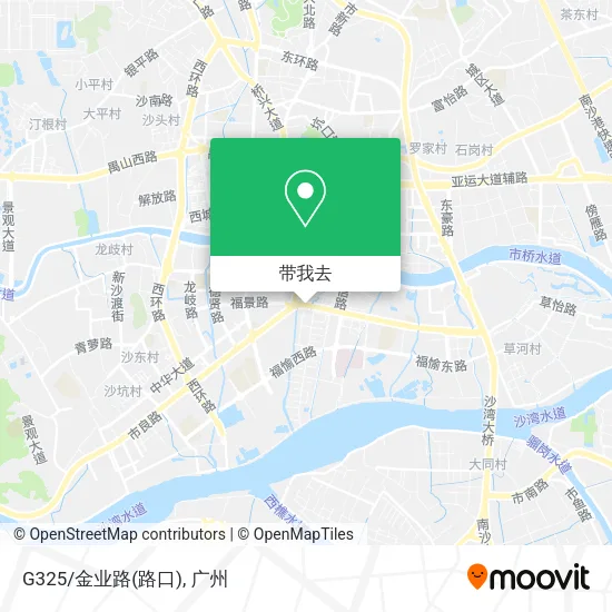 G325/金业路(路口)地图