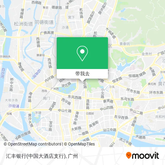 汇丰银行(中国大酒店支行)地图