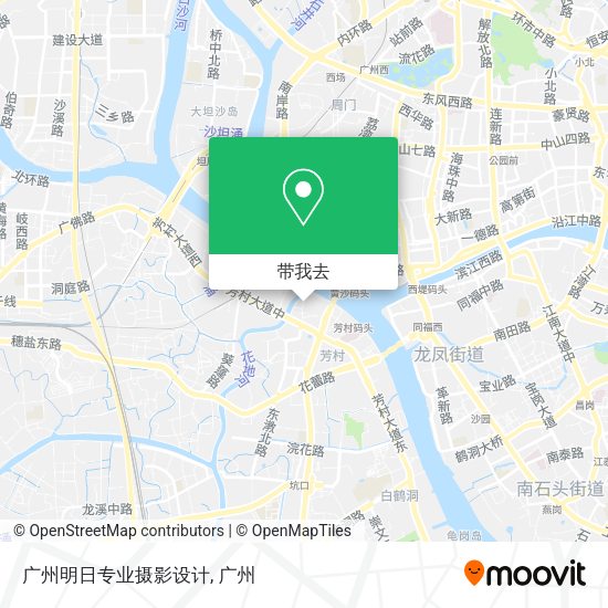 广州明日专业摄影设计地图