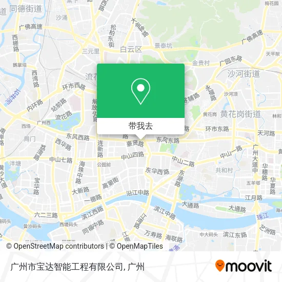 广州市宝达智能工程有限公司地图