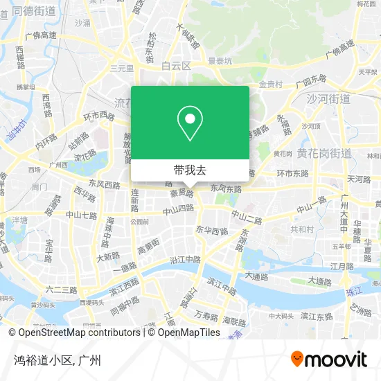 鸿裕道小区地图
