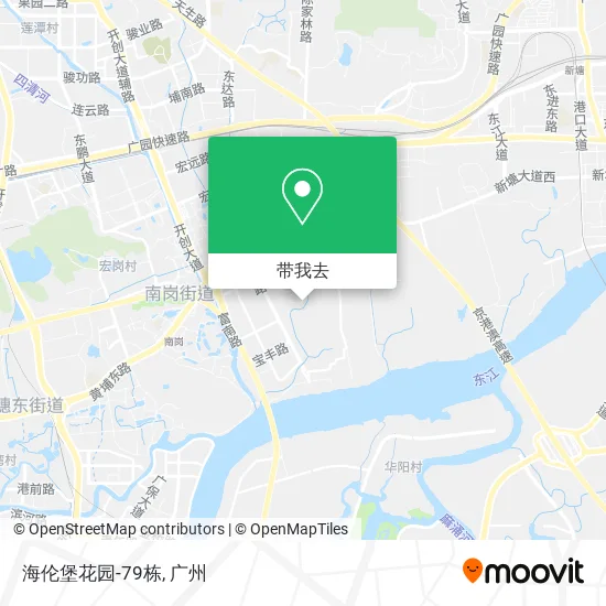 海伦堡花园-79栋地图