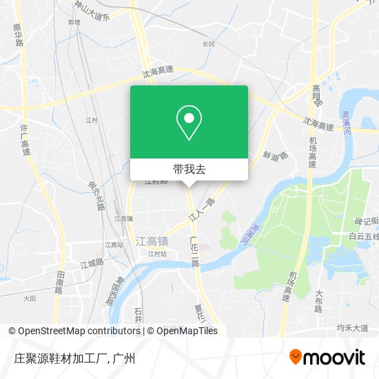 庄聚源鞋材加工厂地图