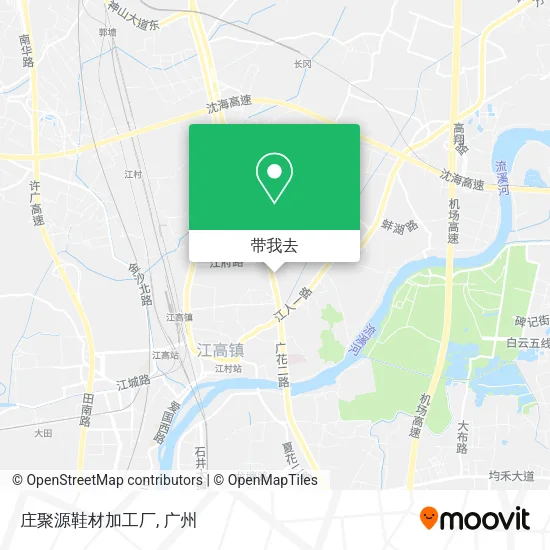 庄聚源鞋材加工厂地图