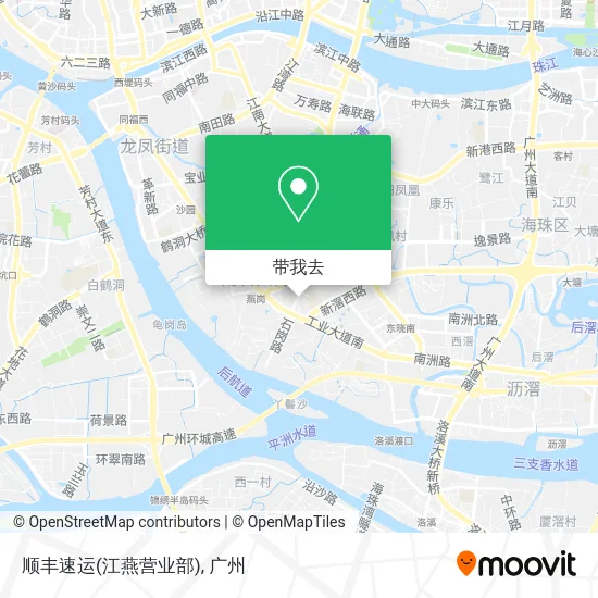 顺丰速运(江燕营业部)地图