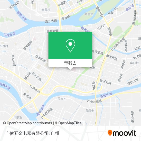 广佑五金电器有限公司地图