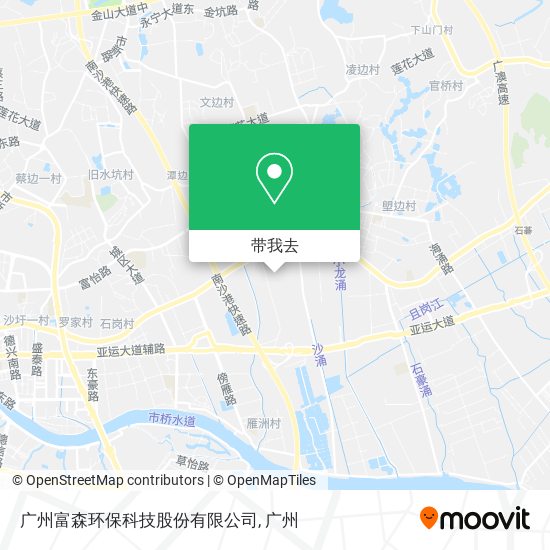 广州富森环保科技股份有限公司地图