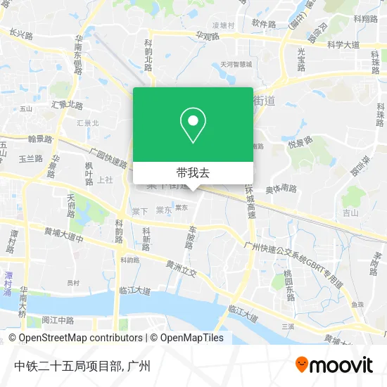中铁二十五局项目部地图