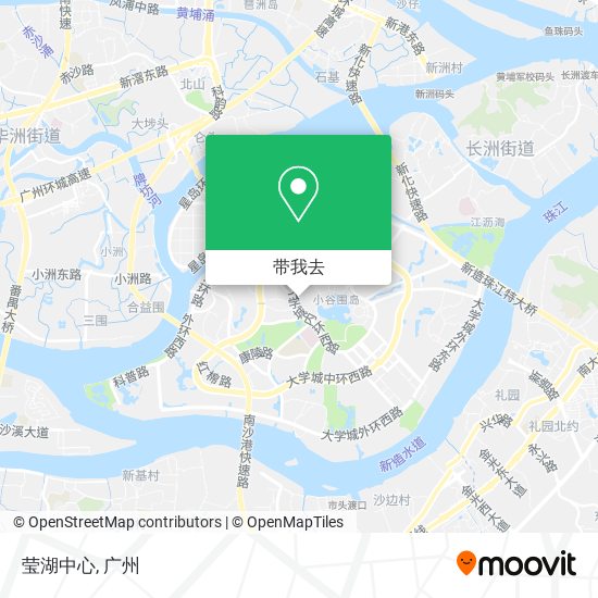 莹湖中心地图