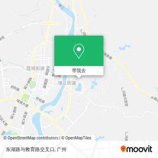 东湖路与教育路交叉口地图