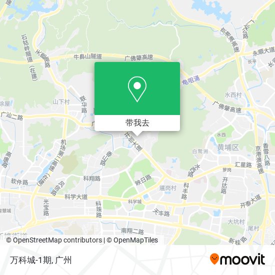 万科城-1期地图