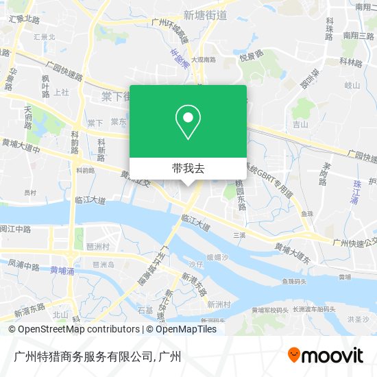 广州特猎商务服务有限公司地图