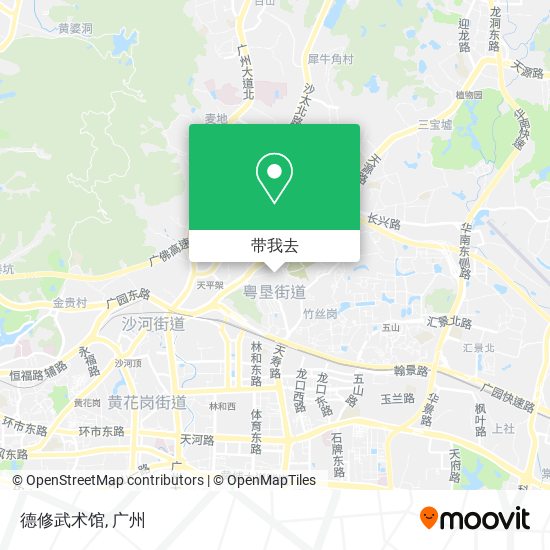 德修武术馆地图