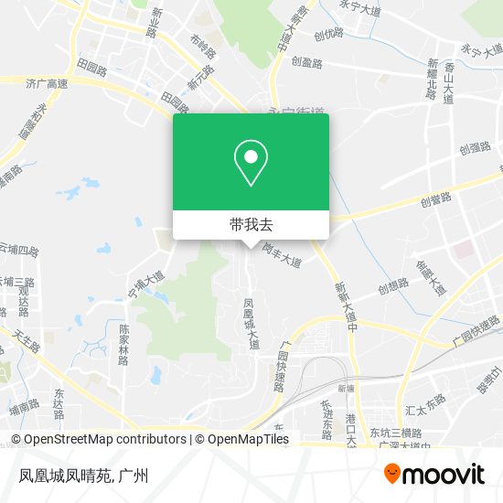 凤凰城凤晴苑地图