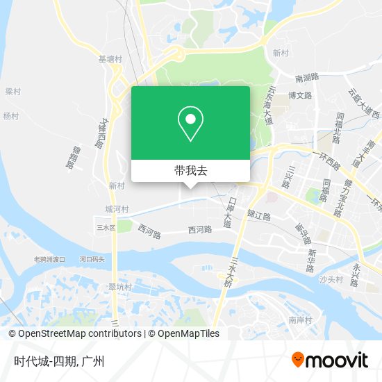 时代城-四期地图