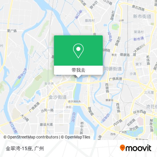金翠湾-15座地图