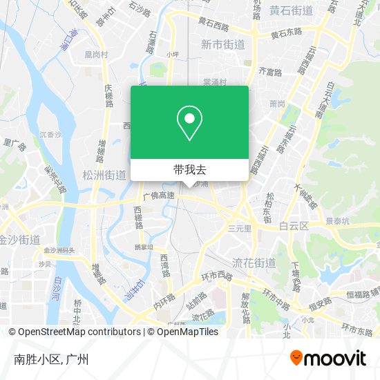 南胜小区地图