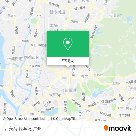 汇美苑-停车场地图