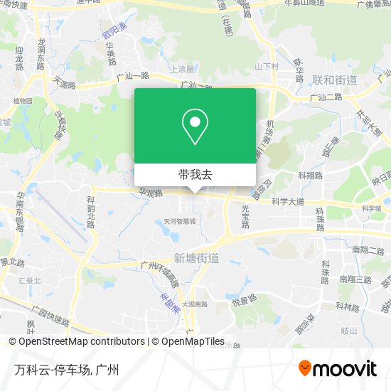 万科云-停车场地图