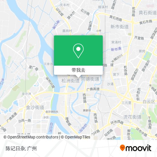 陈记日杂地图