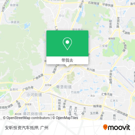 安昕投资汽车抵押地图