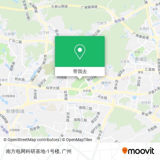 南方电网科研基地-1号楼地图