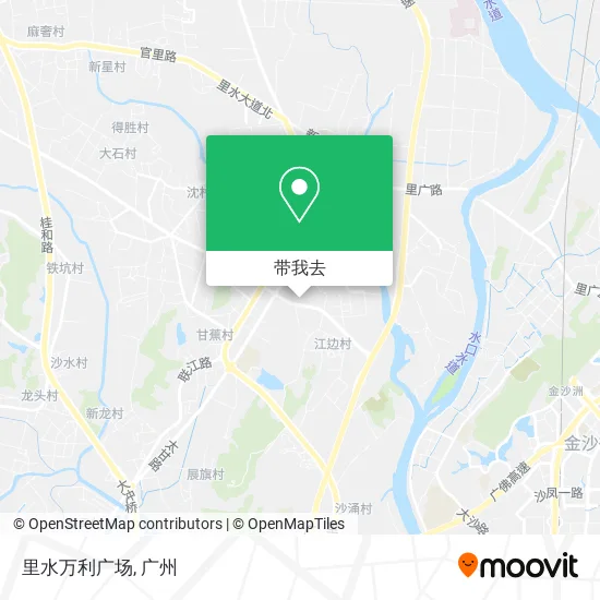 里水万利广场地图