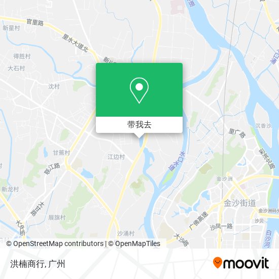 洪楠商行地图
