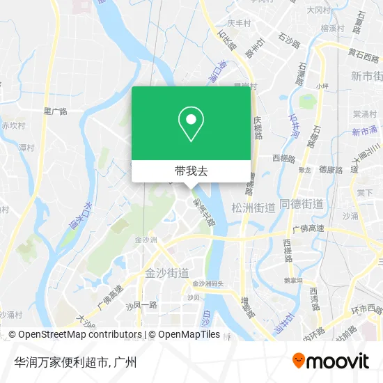 华润万家便利超市地图